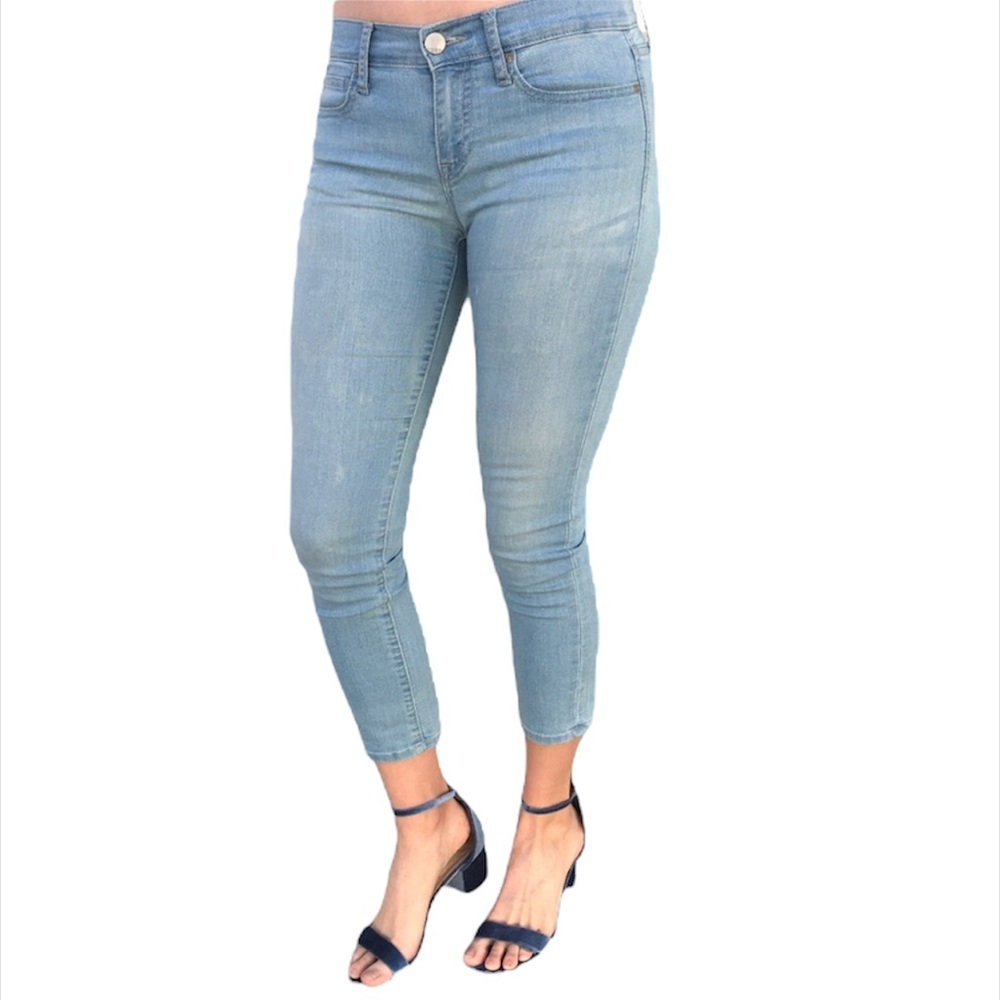 Light wash jeans
